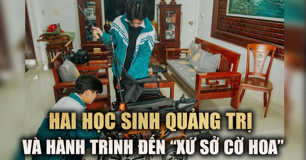 Hai học sinh Quảng Trị và hành trình đến ‘xứ sở cờ hoa’